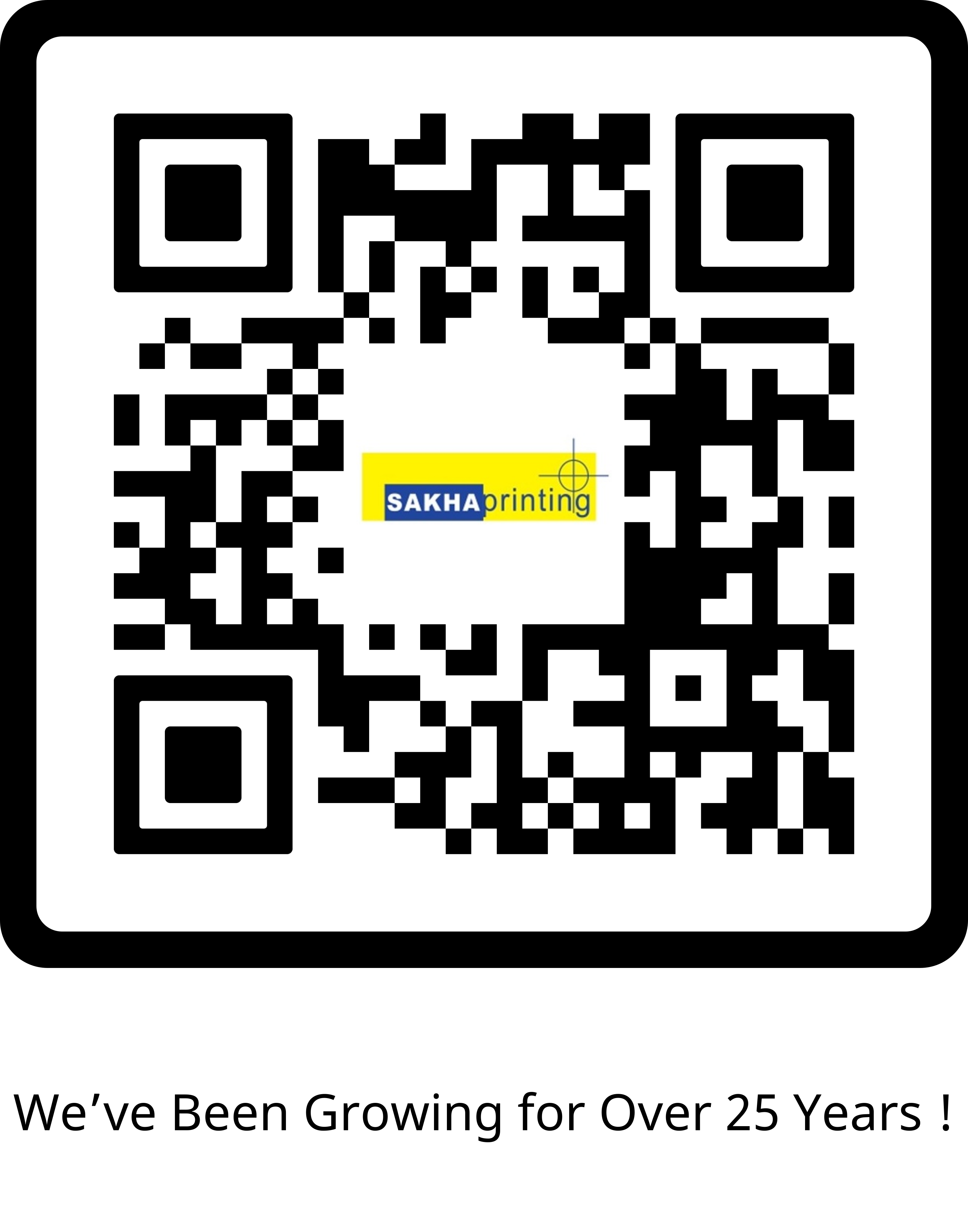 QR Code Sakha Printing